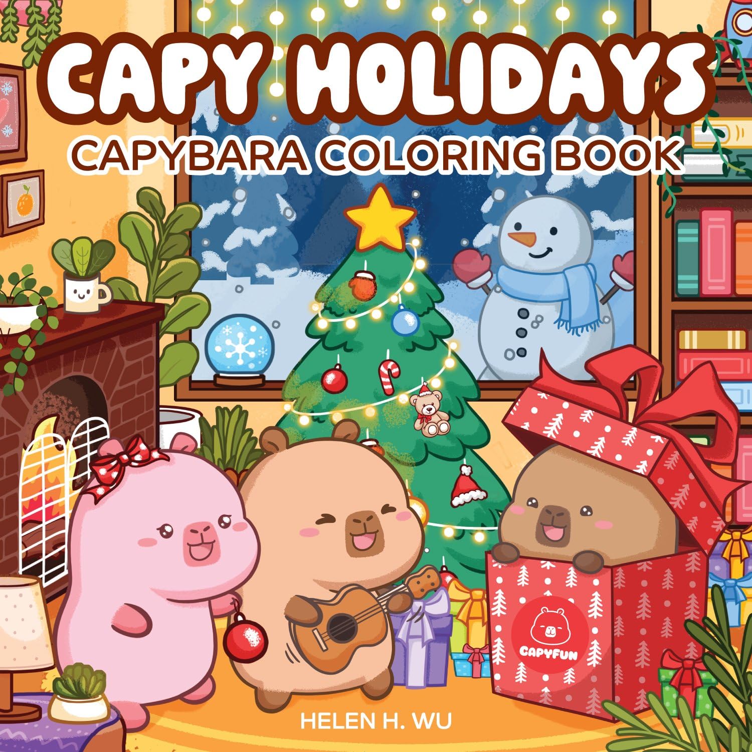 Capy Holidays: A Colouring Book — Helen H. Wu