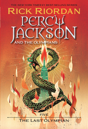Cover of Percy Jackson and the Olympians: The Last Olympian — Rick Riordan