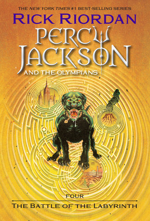 Cover of Percy Jackson and the Olympians: The Battle of the Labyrinth — Rick Riordan