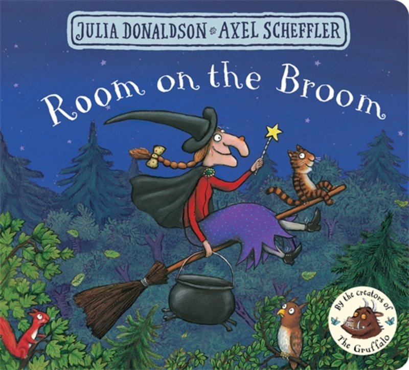 Room on the Broom (Board Book) book cover