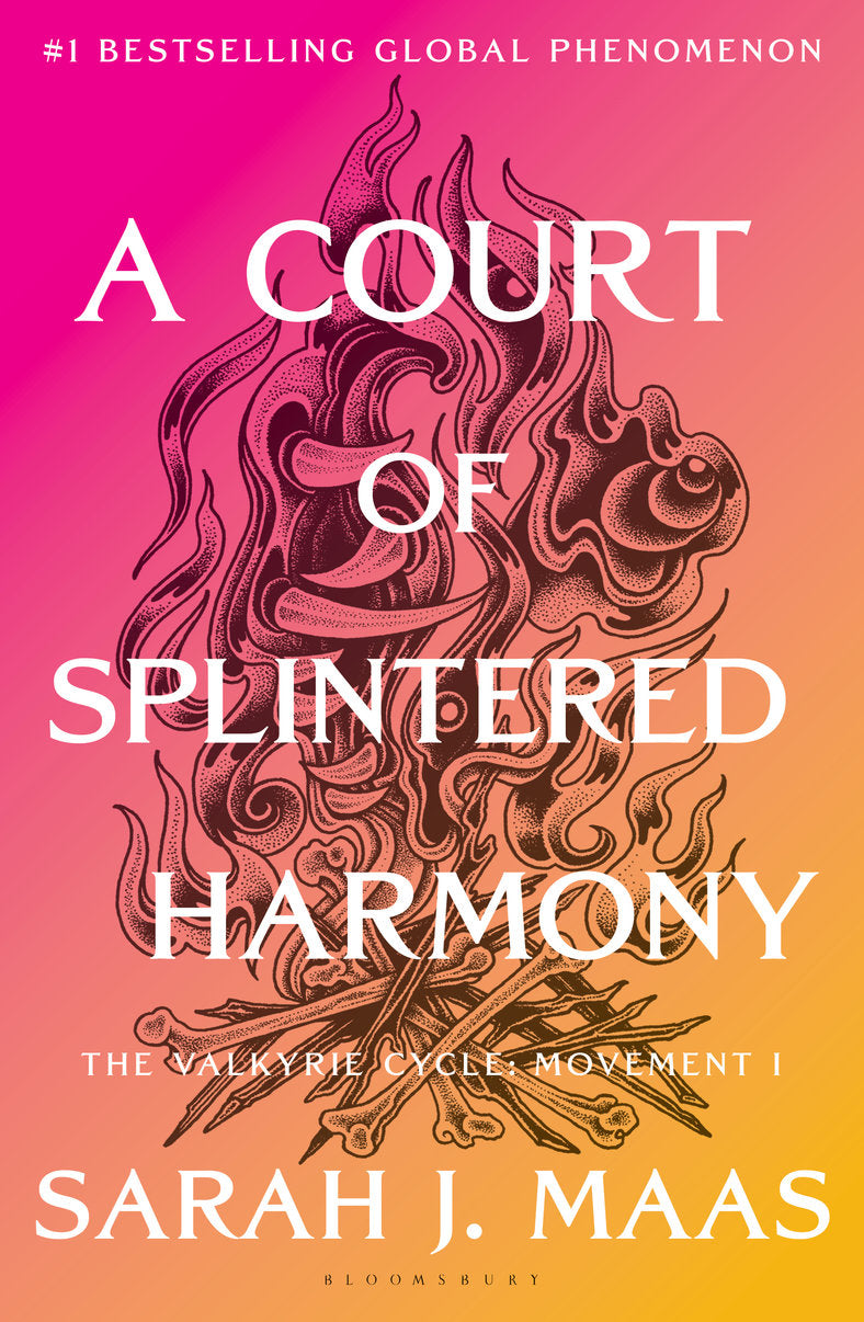 A Court of Splintered Harmony by Sarah J. Maas hardcover book cover