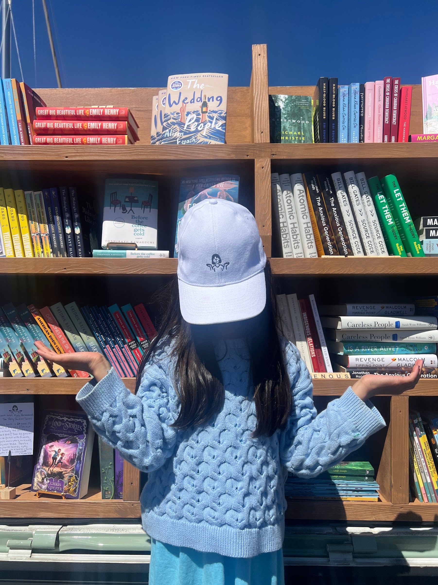Baseball Hat - Meant Well Books - White