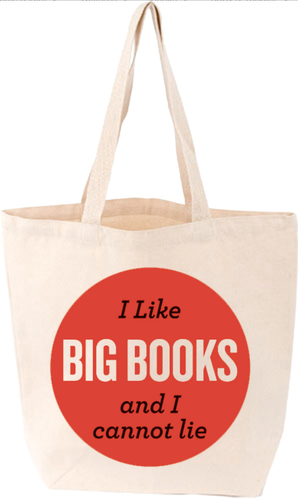 Tote Bag - I Like Big Books