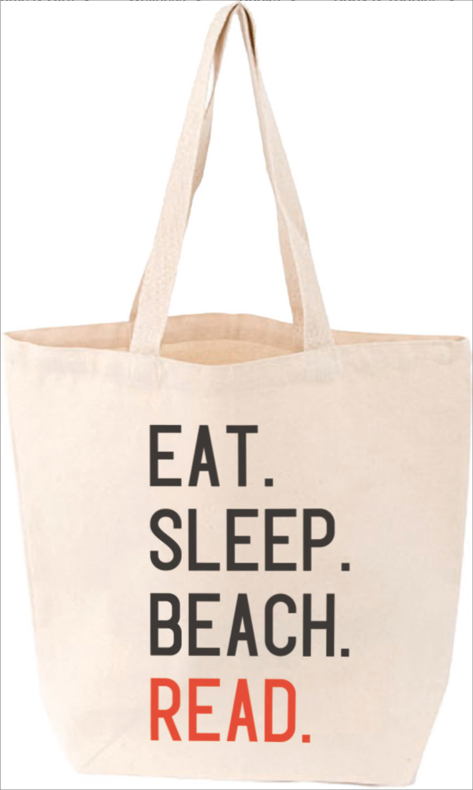 Tote Bag - Eat. Sleep. Beach. Read.