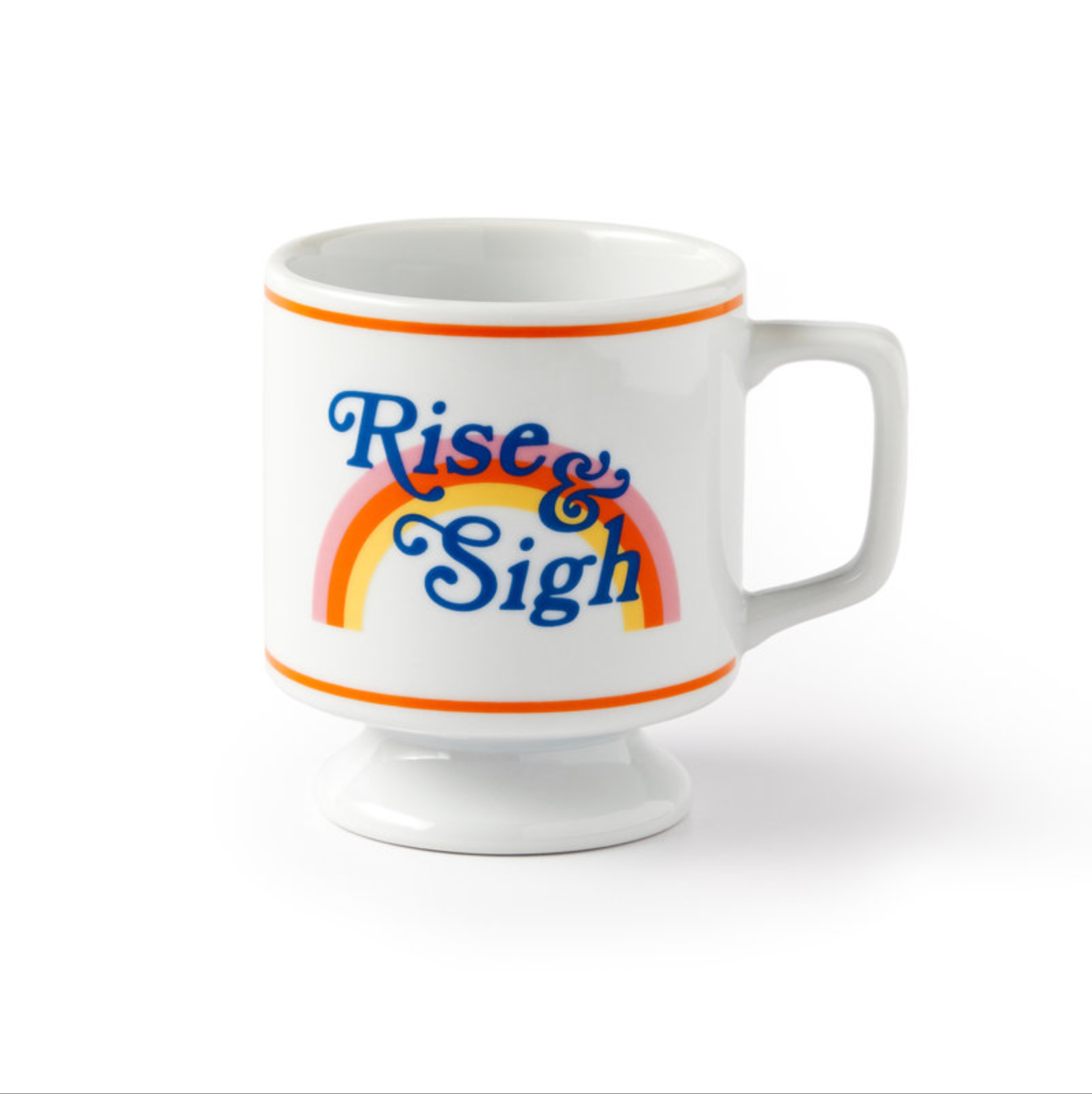 Pedestal Mug - Rise & Sigh