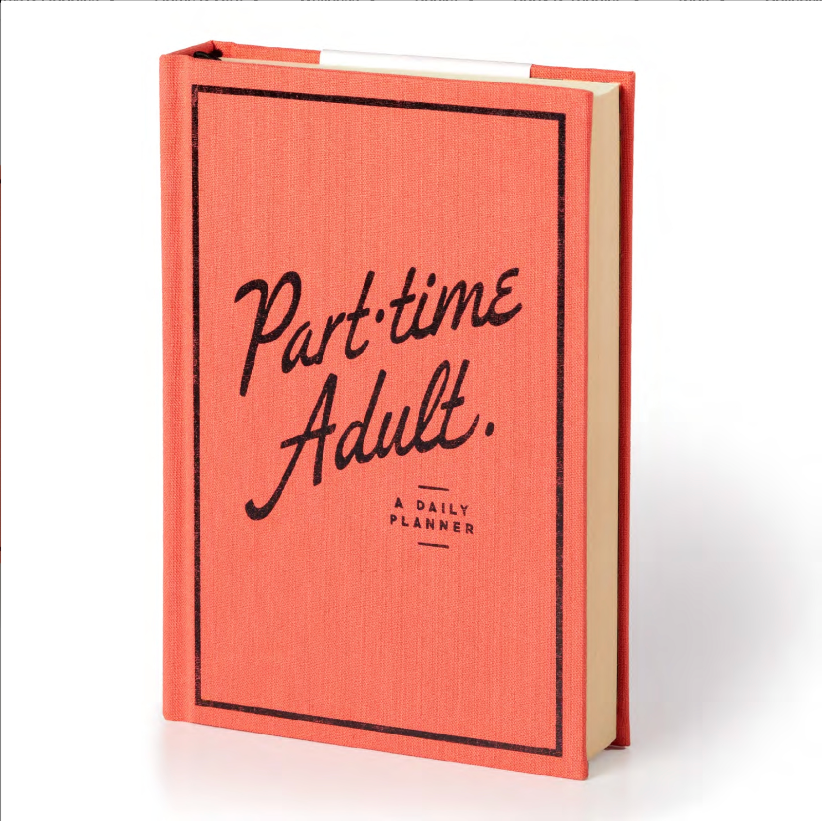 Part-Time Adult - Undated Daily Planner - Hard Cover