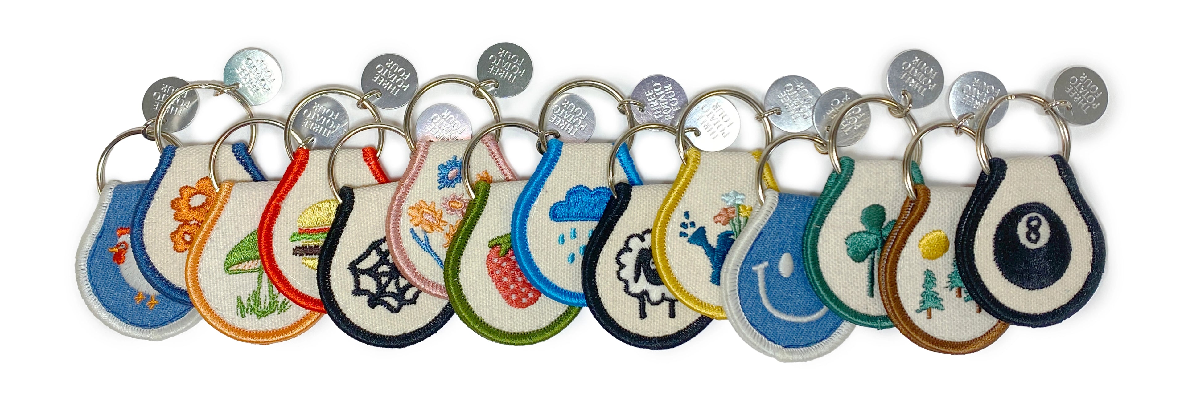 Patch Keychain – 8 Ball