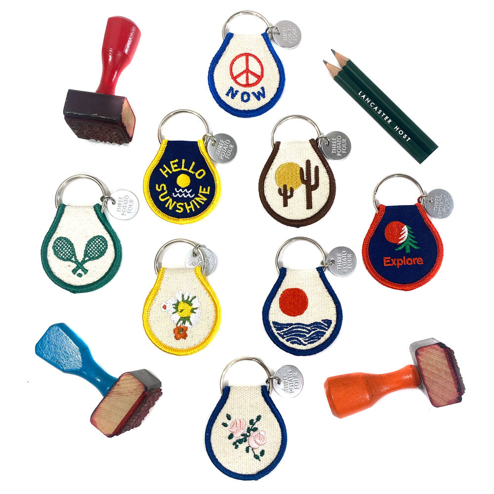 Patch Keychain – Tennis Partners