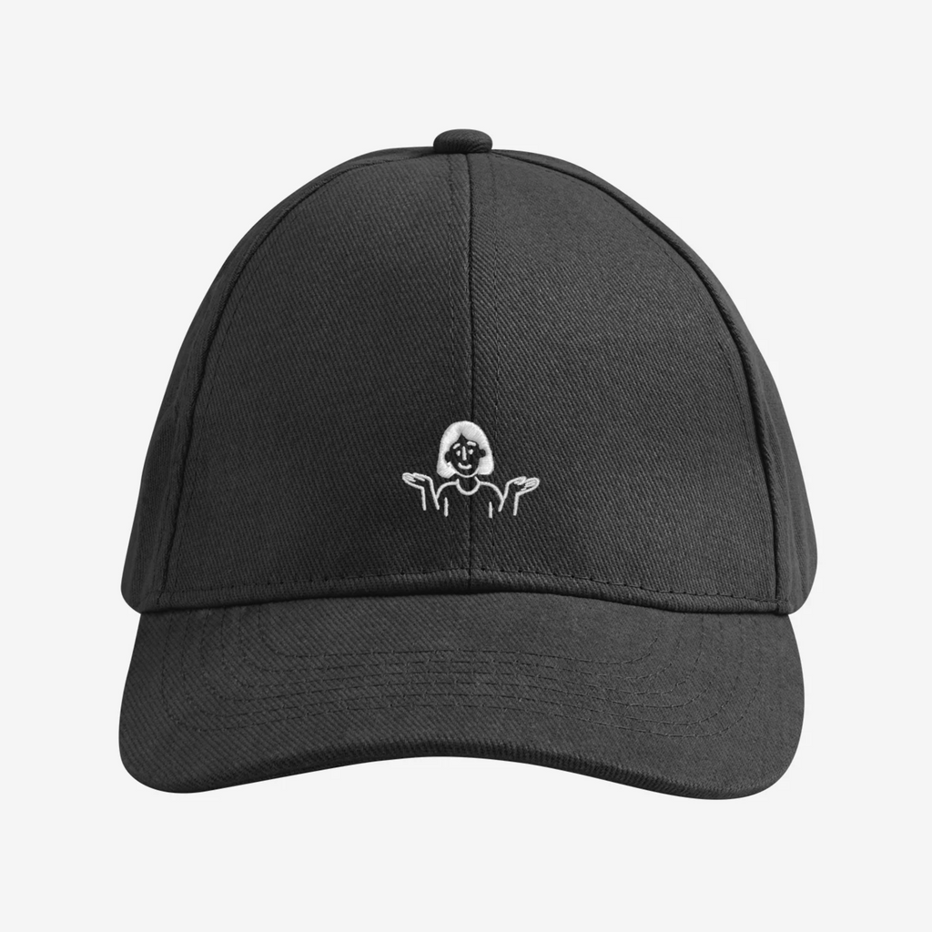 Baseball Hat - Meant Well Books - Black